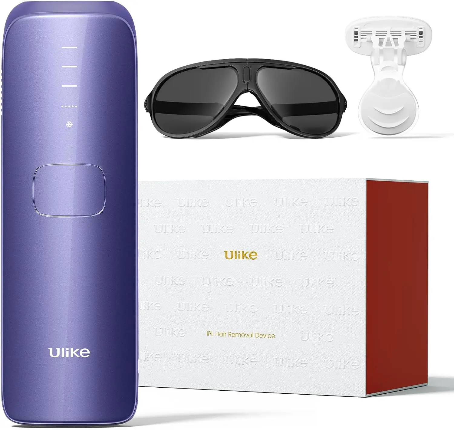 Accessoires inclus avec l'épilateur IPL Ulike Air 3.