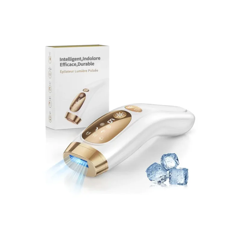 Caractéristique rafraîchissante unique de l'épilateur Glattol IPL.